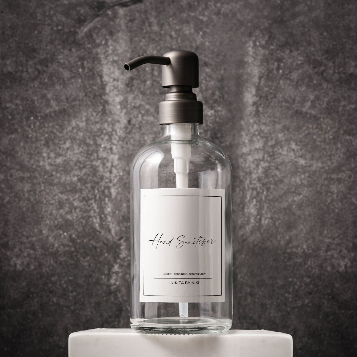 Seifenspender aus Glas für Küche oder Bad – 2er-Set