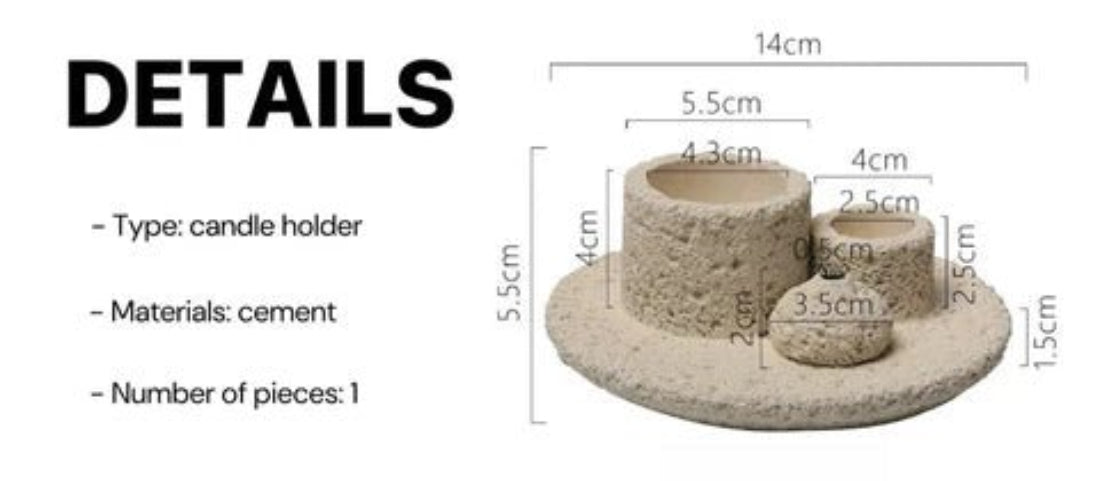Skandinavischer All-in-One Räucherhalter – Für Kerzen, Salbei, Palo Santo & mehr